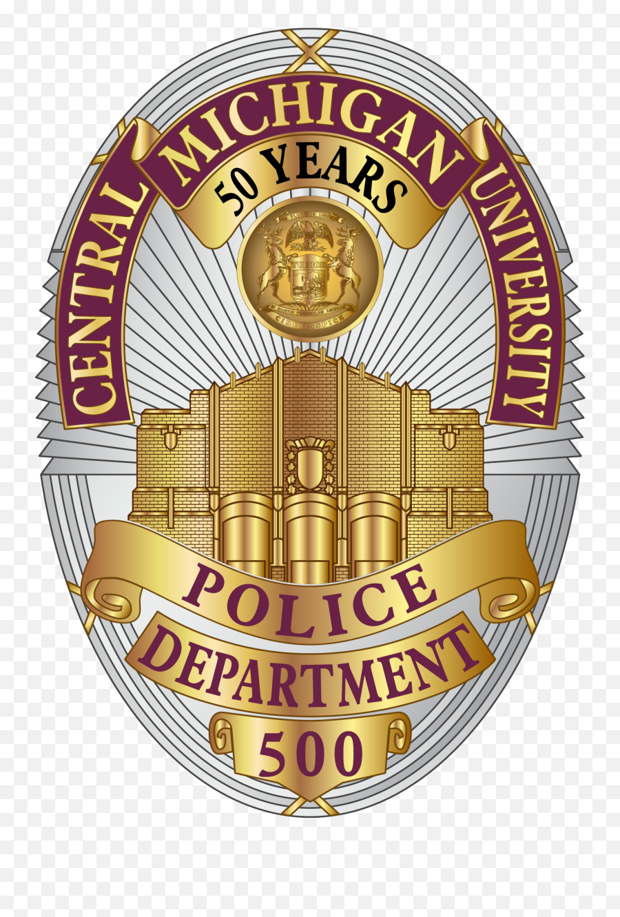 Central Michigan University Police Png State Football Logos