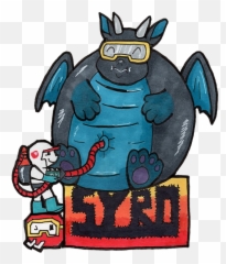 Syro Dig Dug Badge For Fwa 2017 Weasyl - Dig Dug Png,Dig Dug Png