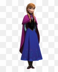 Arna Frozen Character Transparent Background Free Png Images - Anna Frozen,Elsa Transparent