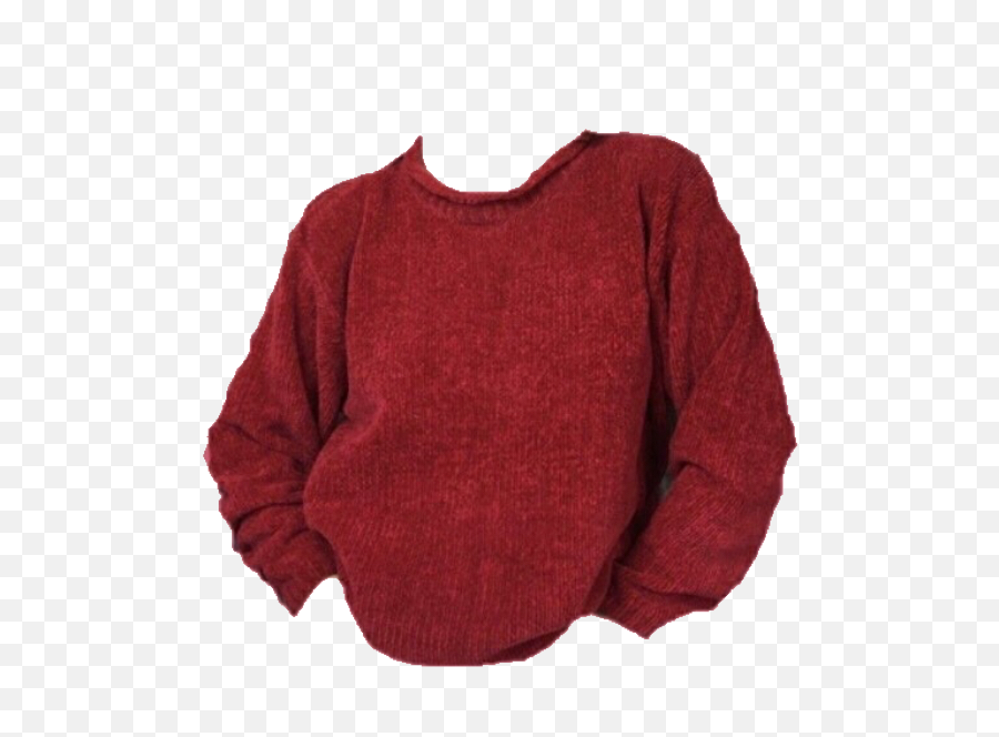 Download Hd Sweater Red Fall Autumn Clothing Png Polyvore - Niche Meme Clothing Png,90s Png