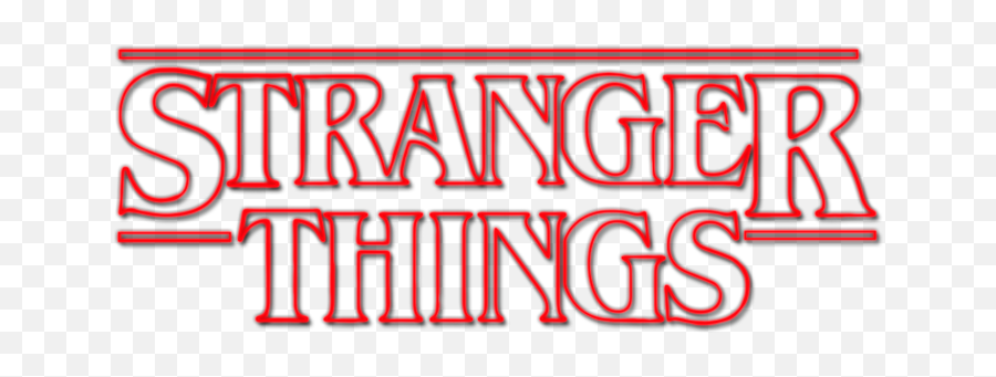 Logo Stranger Things Png 2 Image - Calligraphy,Stranger Things Logo Png