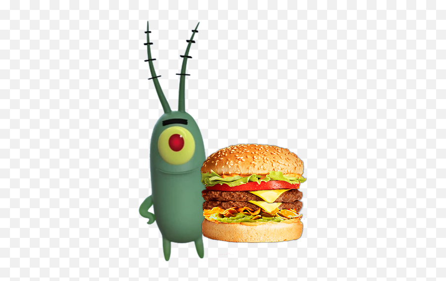 Download Plankton - Hamburger Full Size Png Image Pngkit Spongebob Movie Sponge Out Of Water Plankton,Plankton Png