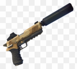 Silenced Pistol Png Transparent Collections - Fortnite Silenced Pistol Png,Muzzle Flash Png
