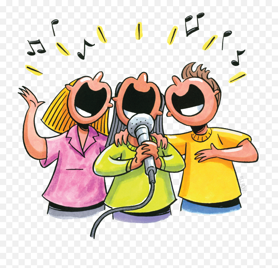 Singing Png Hd - Singers Clipart,Singing Png