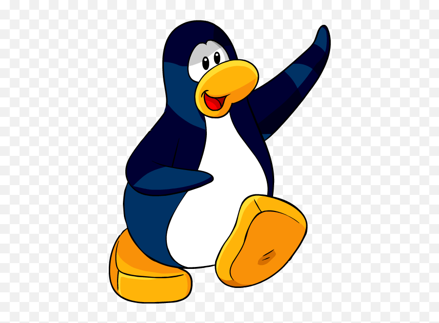 Download Club Penguin Png Image With No - Club Penguin Blue Penguin Art,Penguin Png
