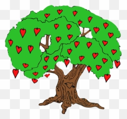 Heart Tree Clipart Png U2013 Clipartlycom - Illustration