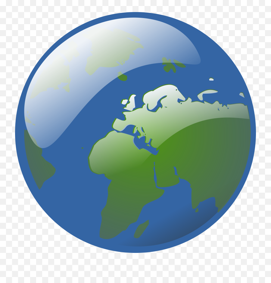 Free Earth Clipart Transparent - Globe With No Background Png,Earth Clipart Transparent Background