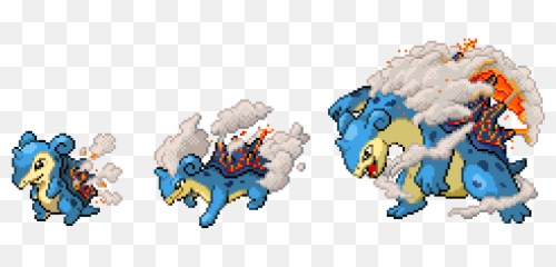 Fusion Evo Line - Pokemon Infinite Fusion Custom Sprites Png,Lapras Png