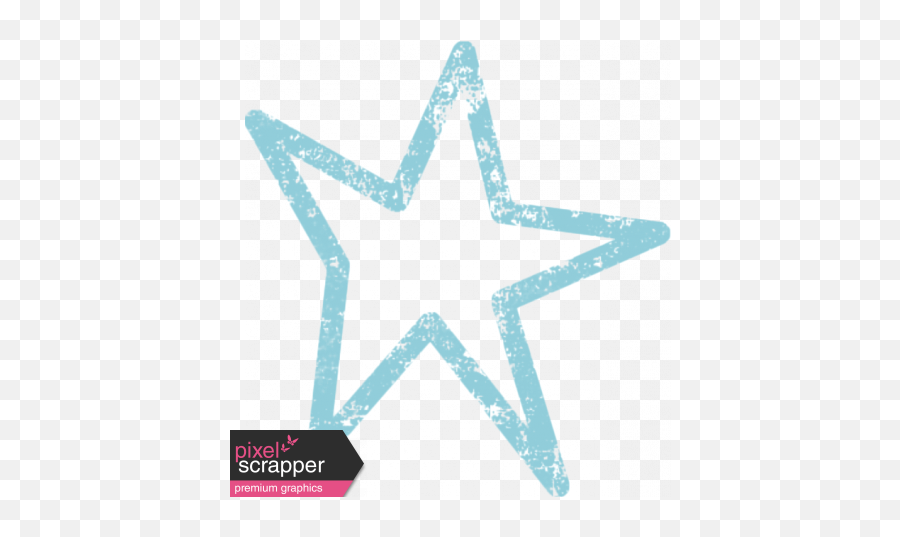 Lil Monster Blue Star Stamp Outline Graphic By Sheila Reid - Graphic Design Png,Blue Star Png