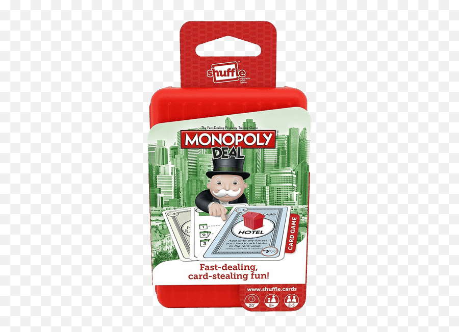 Shuffle Monopoly Deal Card Game - Shuffle Monopoly Deal Png,Monopoly Money Png