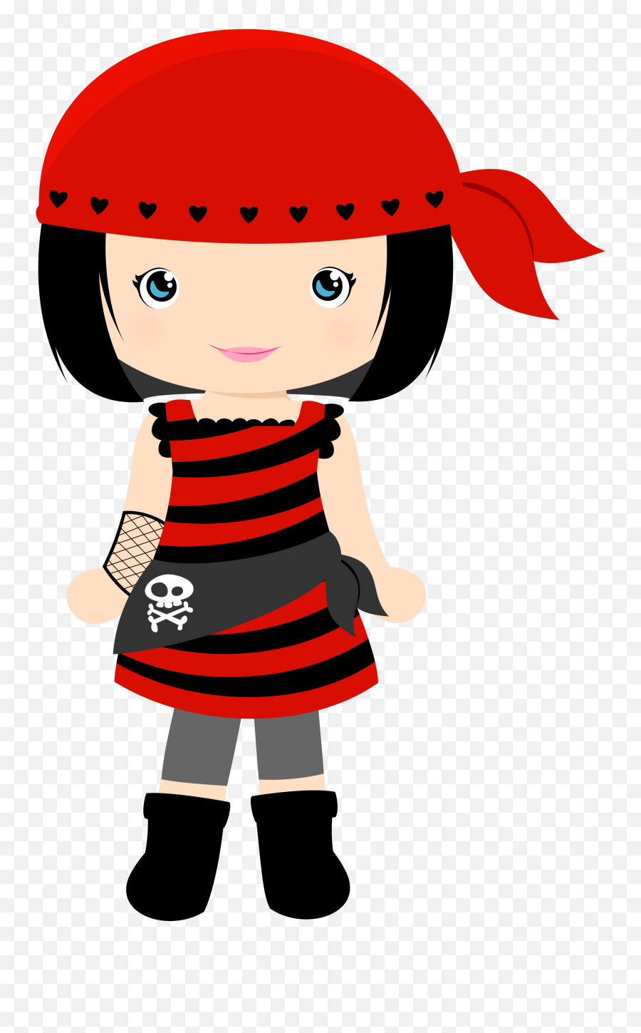 Pirate Png Image - Girl Pirate Clipart,Pirate Png