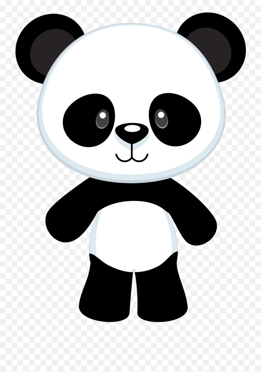 Download Cute Cartoon Panda - Cute Panda Bear Clipart Png,Panda Transparent Background