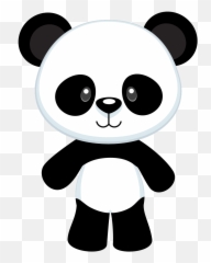 Download Cute Cartoon Panda - Bear Clipart png