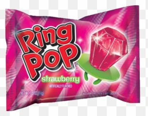 Ring Pop Strawberry 10g - Kingdom Of Sweets Strawberry Flavored Ring Pops Png,Starburst Candy Png
