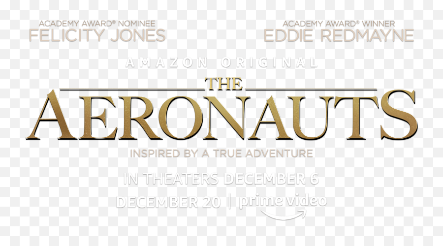 The Aeronauts Videos Amazon Studios - Aeronauts Logo Png,Amazon Prime Video Logo Png