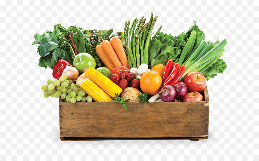 Fresh Veggies - Fruit And Vegetable Box Png,Veggies Png