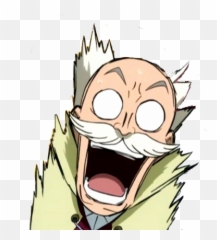 Anime Chibi Fairy Tail File - Funny Shocked Face Png