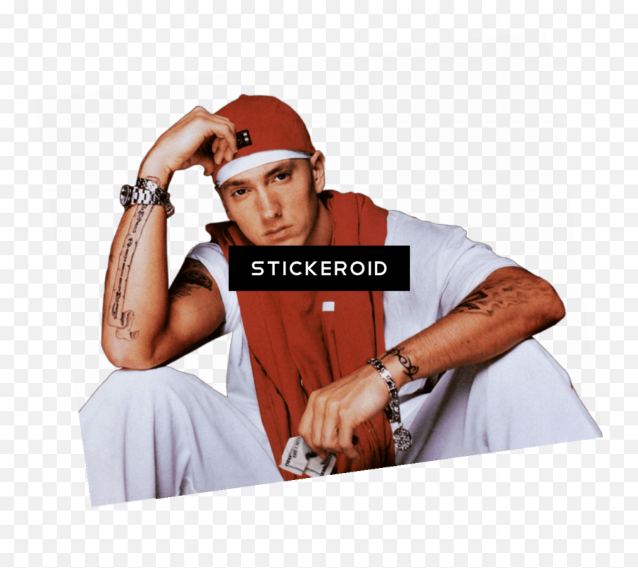 Download Hd Sitting Eminem - Eminem Transparent Png Image Eminem Cool,Eminem Png