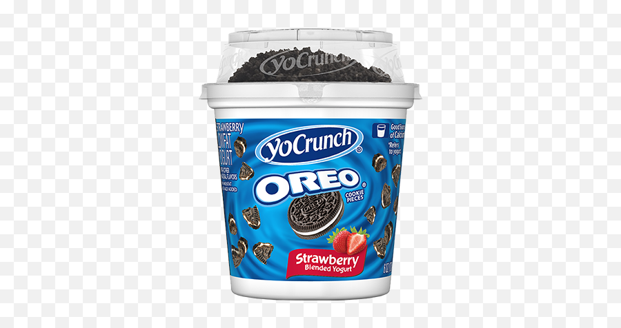 Oreo Cookie Pieces With Lowfat Yogurt In 3 Flavors - Yoplait Yogurt Oreo Png,Oreo Png