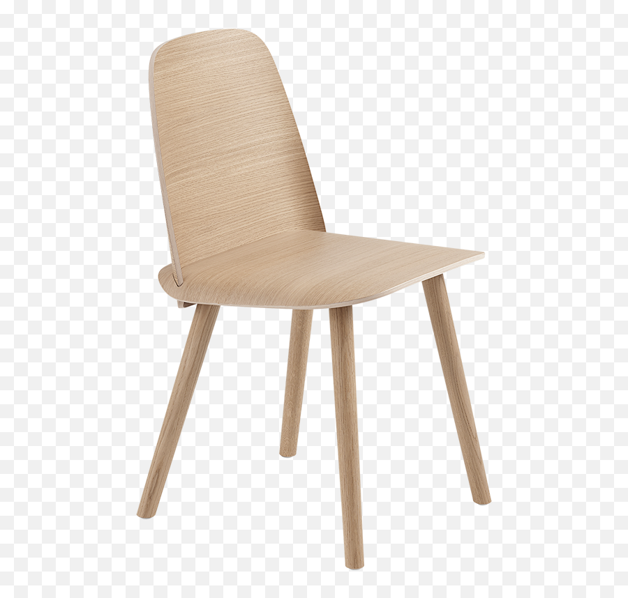 Nerd Chair - Muuto Nerd Chair Png,Wooden Chair Png