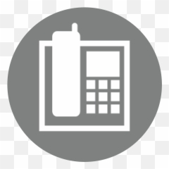 Phone Icon Clip Art - vector clip art online Office White png