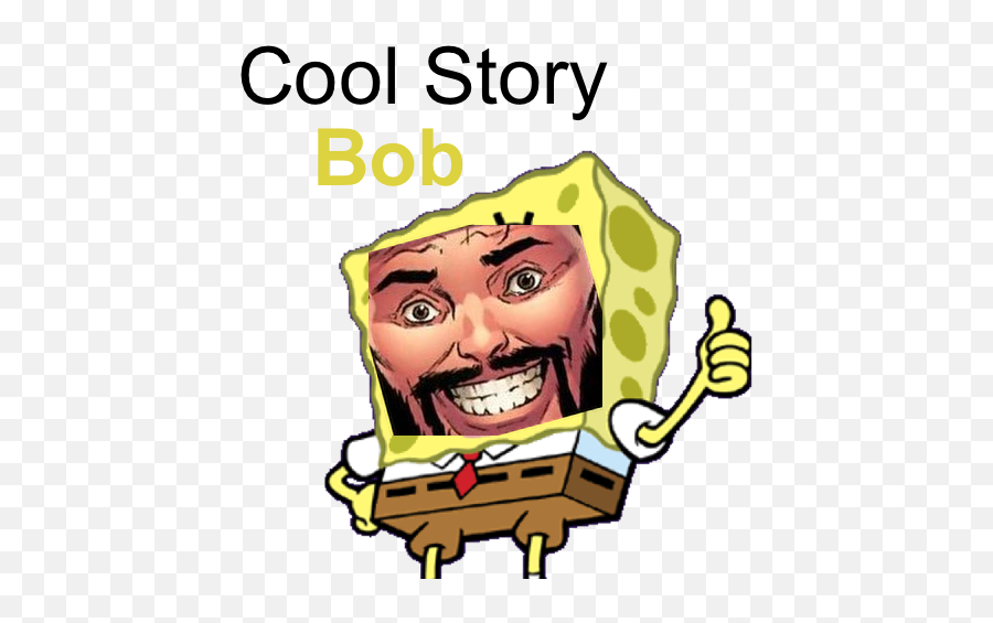 Image - 57220 Cool Story Bro Know Your Meme Spongebob Winking Png,Squidward Nose Png