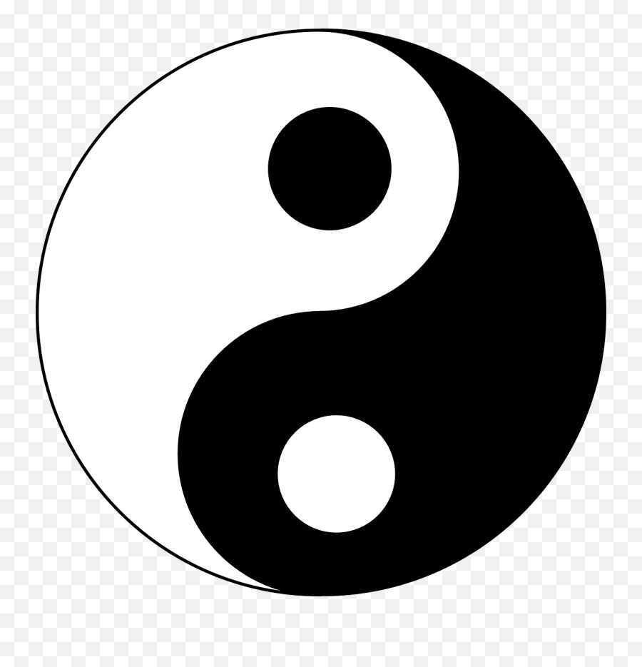 Yin Yang Clipart Free Download Png - Yin And Yang Transparent Background,Yin  Yang Png - free transparent png images 