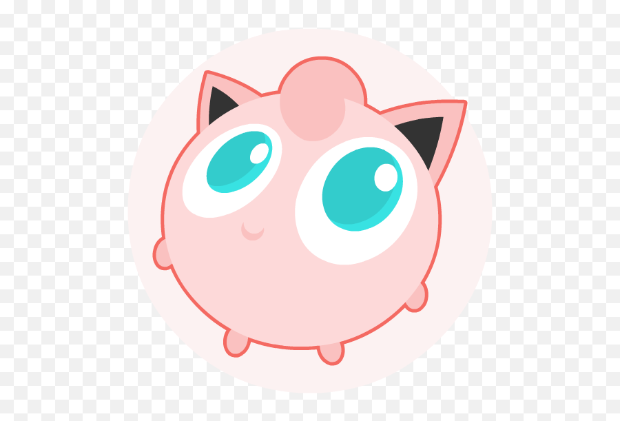 Jigglypuff By Gerkinman - Dot Png,Jigglypuff Transparent