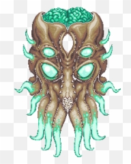 Terraria Boss List U0026 Fight Strategies - Moon Lord Head png