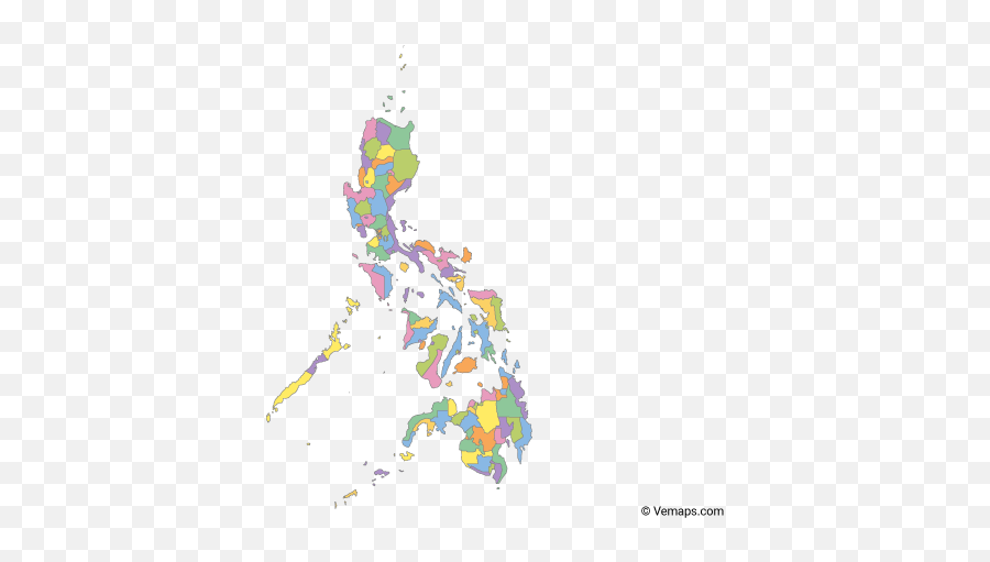 Vector Maps Of Philippines Free - Philippine Map Vector Png,Philippines Flag Png