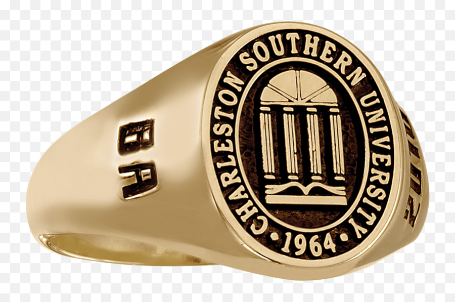 Tiny Signet Ring - Charleston Southern University Class Ring Png,Charleston Southern Logo