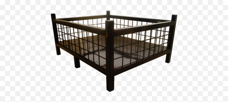 Mild Steel Btc Cage Bin Capacity 1500 Kg Bhor Techtrade - Solid Png,Steel Cage Png