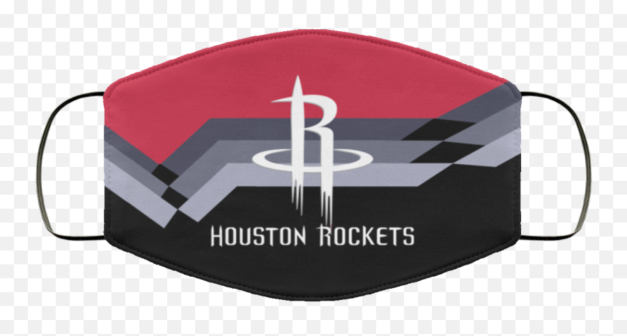 Houston Rockets Nba Face Mask - Cheshire Cat Face Mask Png,Houston Rockets Png