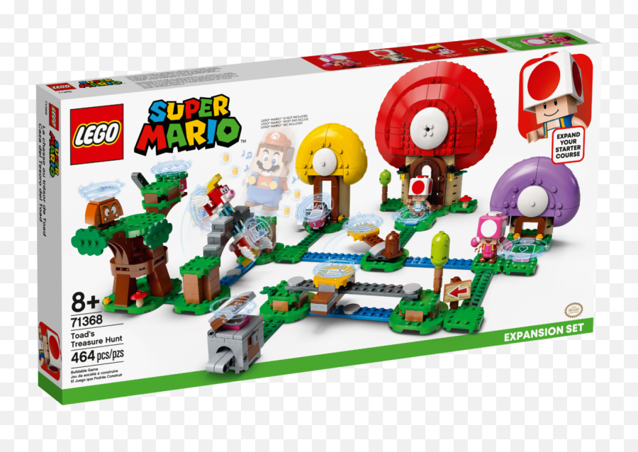 71368 Toadu0027s Treasure Hunt Expansion Set - Sets De Lego Mario Png,Android Icon Packs Deviantart