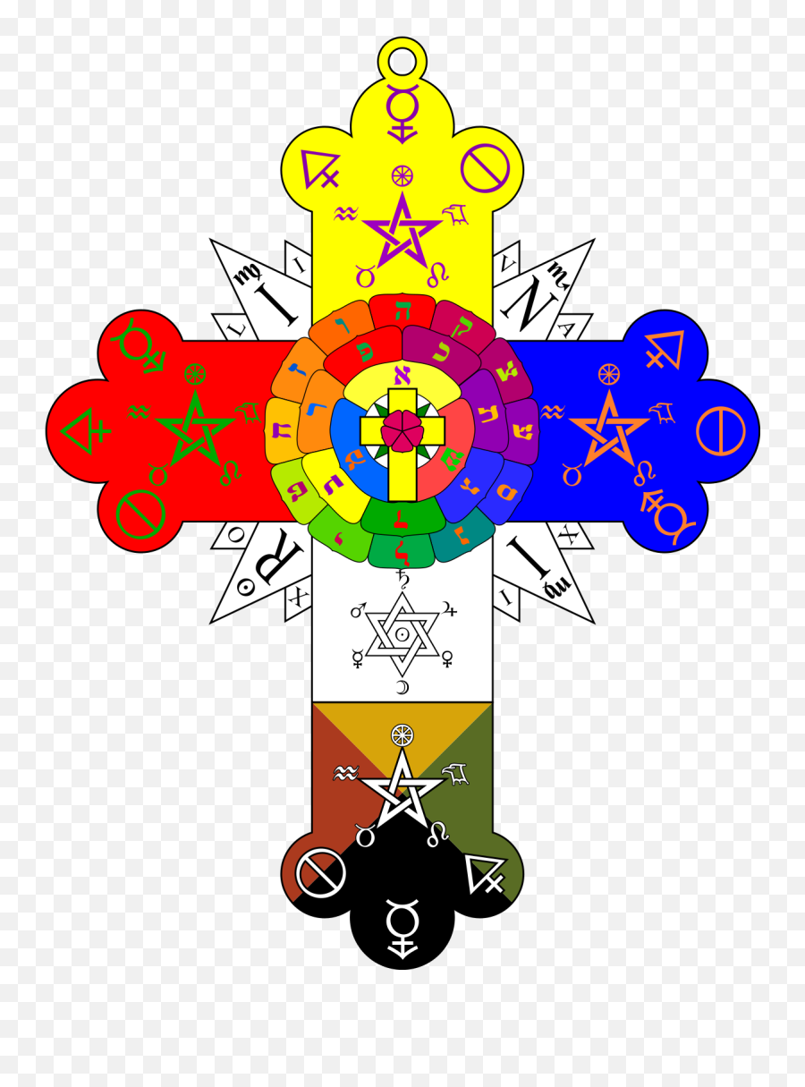 Scientology And The Occult - Wikipedia Rose Cross Png,Cross Buddy Icon
