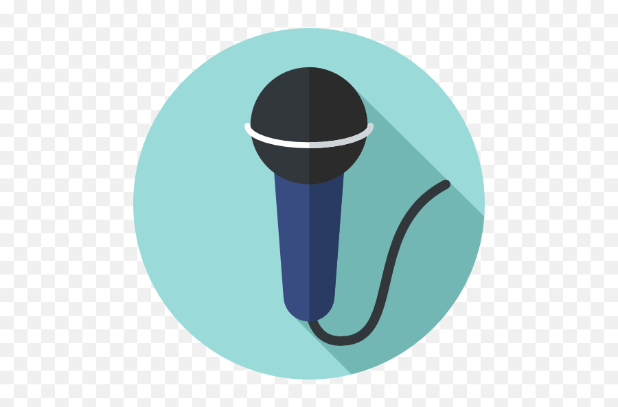 Microphone - Free Music Icons Mic Flat Icon Png,Mic Off Icon