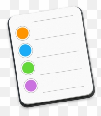 Kelsey - MARIEHAYES Mac Os Reminders Icon Transparent png