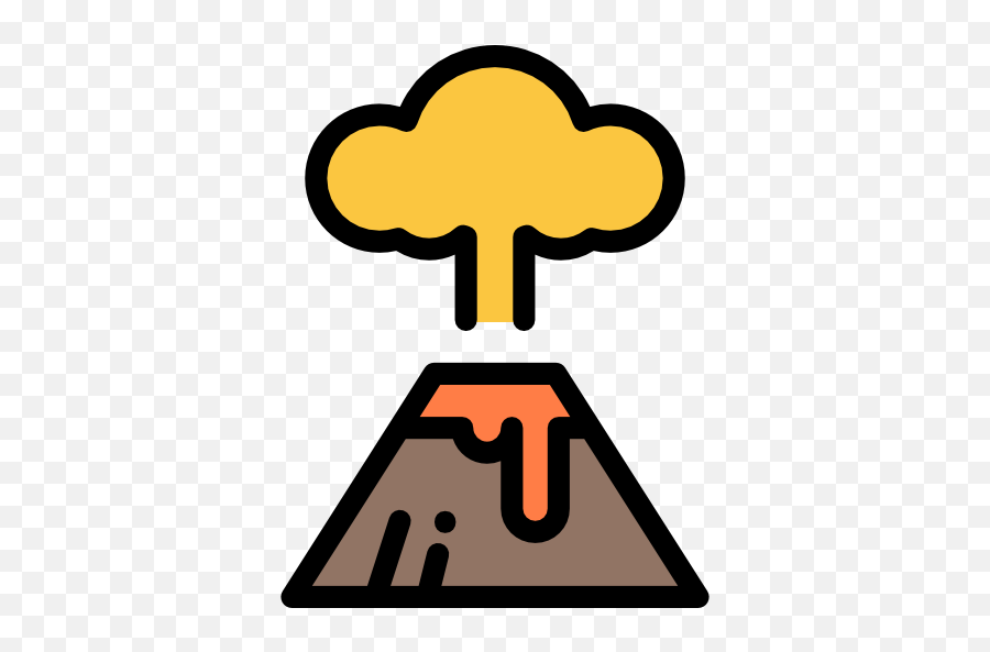Volcano - Free Nature Icons Dot Png,Volcano Icon Png
