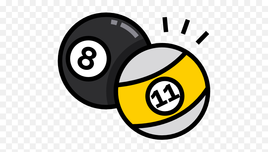 Billiard Ball - Free Sports Icons Icono De Bola De Billar Png,Pool Cue Icon