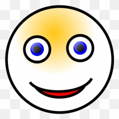 Smiley Face Emoticon Png Svg Clip Art For Web - Download Happy