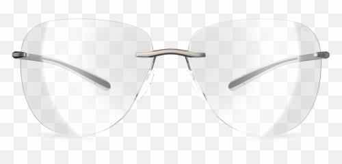 Eyewear With Elegance And Elan - Rimless png