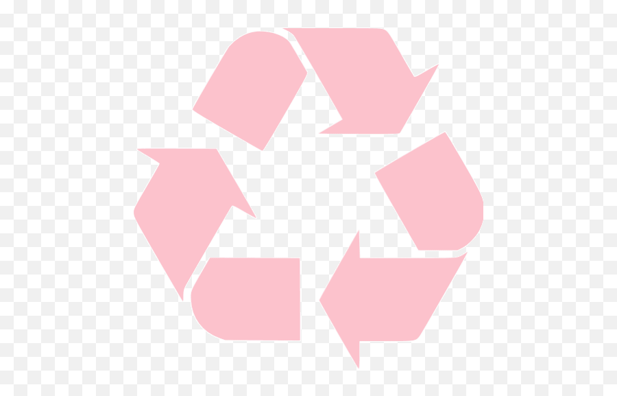 Pink Recycle Sign Icon - Free Pink Recycle Icons Recycle White Icon Png,Biodegradable Icon