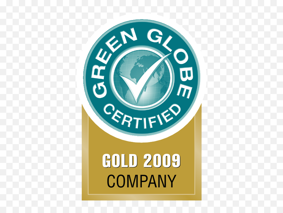 Green Globe Gold 2009 Company Logo Download - Logo Icon Green Globe Certification Logo Png,Hotel Icon Green