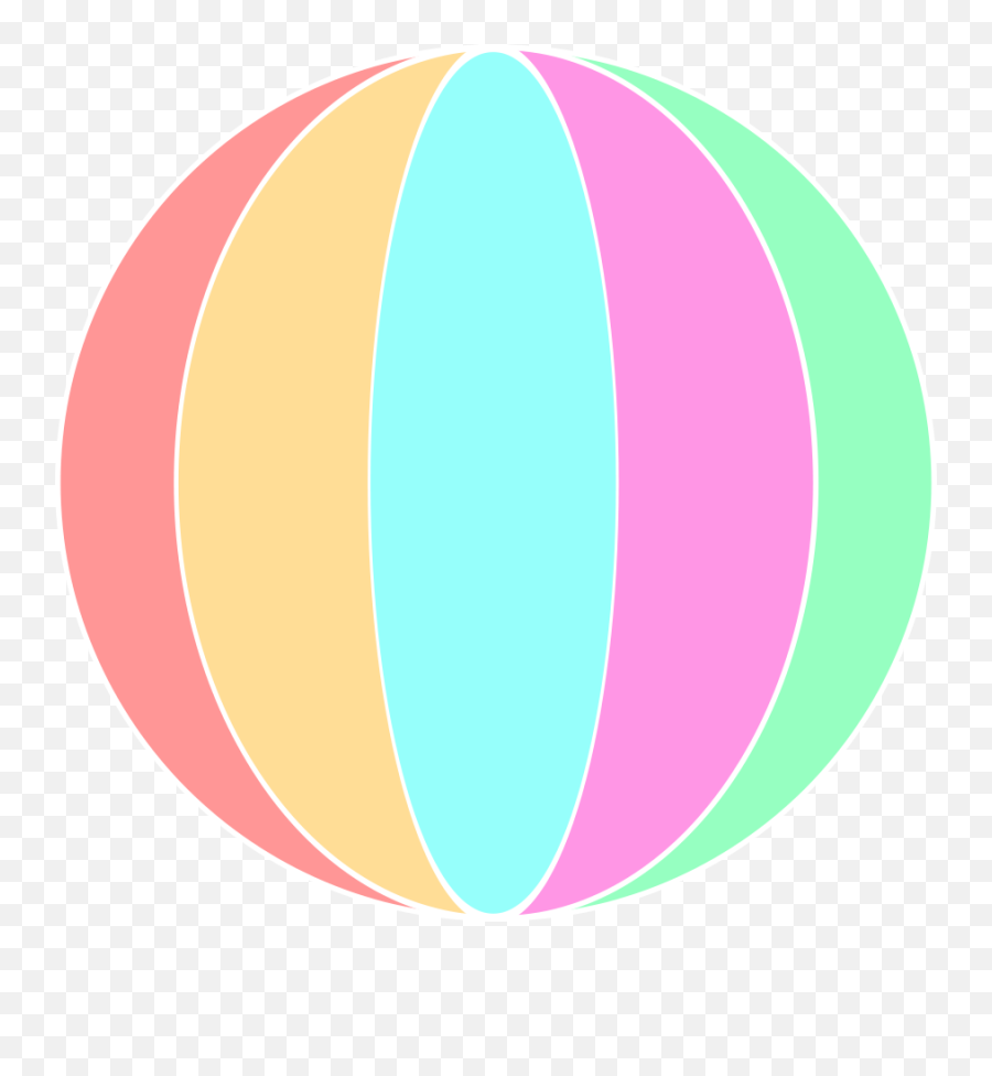 Pink Graphic Design Oval Png Clipart - Beach Ball T Clip Art,Oval Png