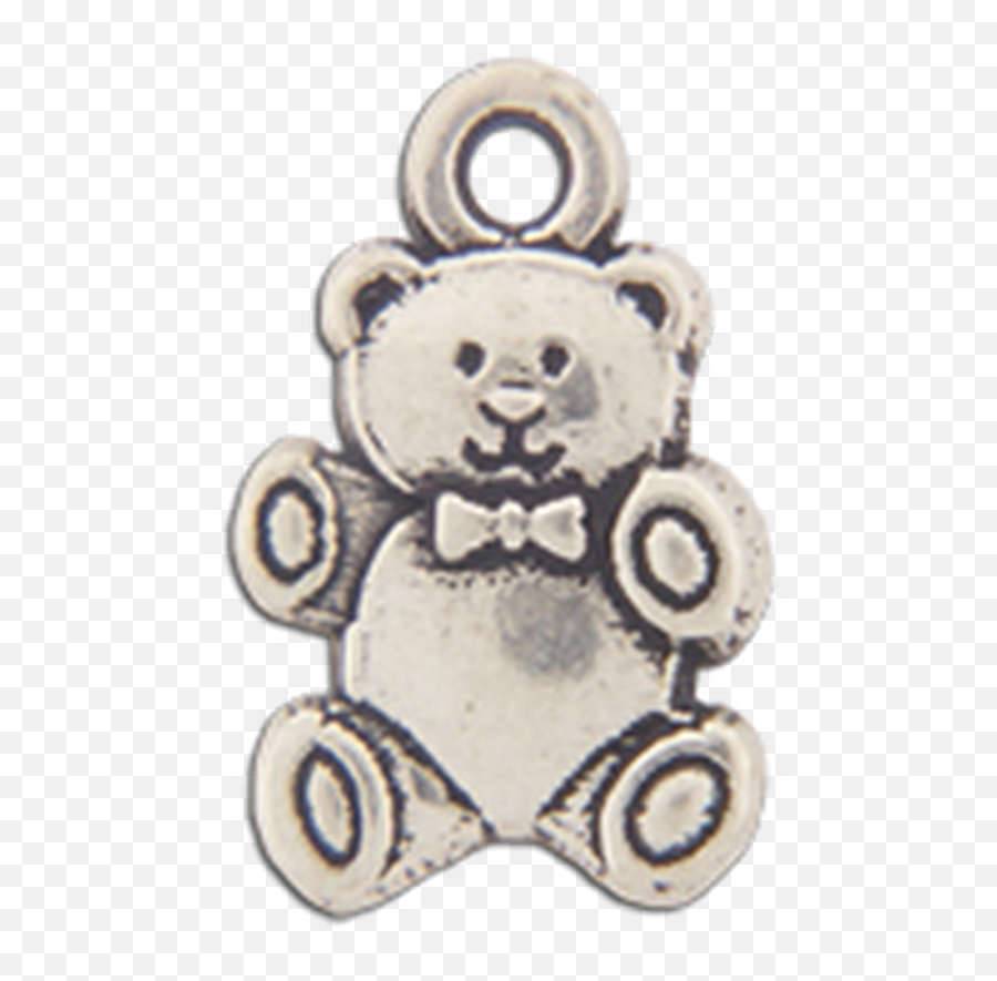 Sterling Silver Teddy Bear Symbol - Solid Png,Bear Icon