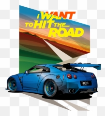 Nissan Gtr R35 Blue Puzzle - png