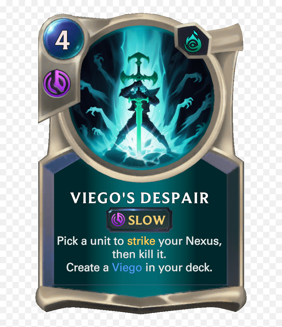 Viego Review And Theorycraft U2022 Spoiler Reviews Legends Of - Despair Lor Png,Tristana Icon