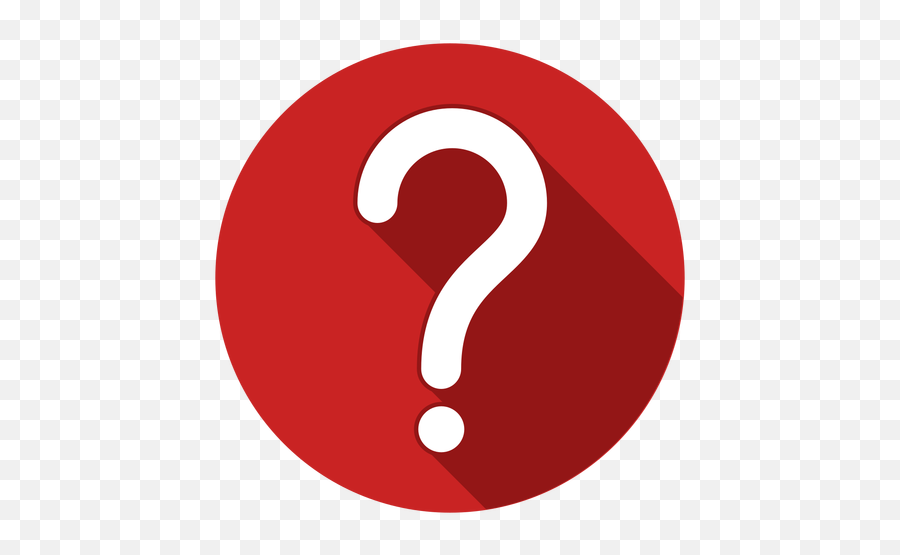 Transparent Png Svg Vector File - Question Mark Icon Png Red,Red Dot Transparent Background