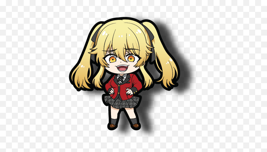 Stickers U2013 That Art Geek - Mary From Kakegurui Chibi Png,Megumin Icon