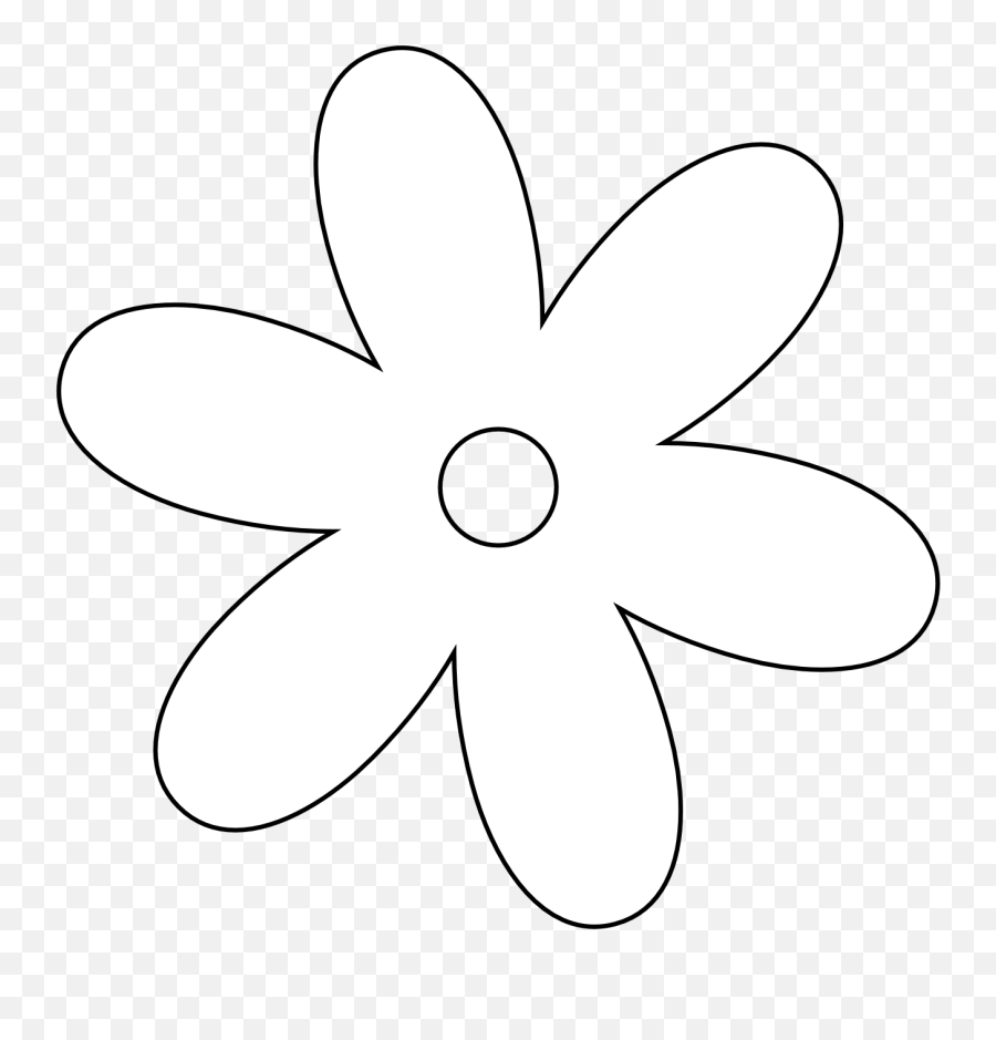 Library Of White Flower Graphic Png - Illustration,Black And White Flower Png